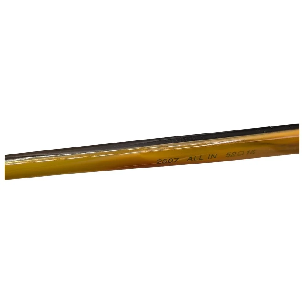 Bevel Specs‎ 2507 All In Eyeglasses Brown Amber Rectangular Frames Japan 52-16